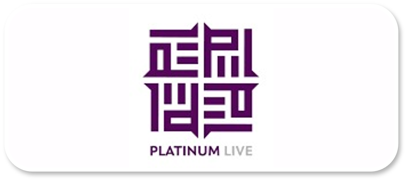 Platninum Live logo-BIDEC Inc Sponsor and Partner