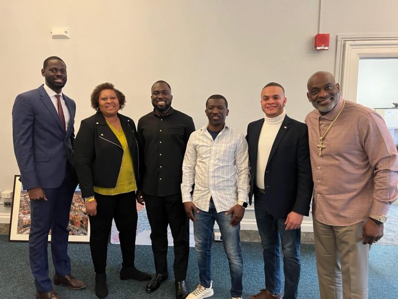 BIDEC INC paid a courtesy call on the President of the Greater New Britain Chamber of Commerce in Connecticut USA