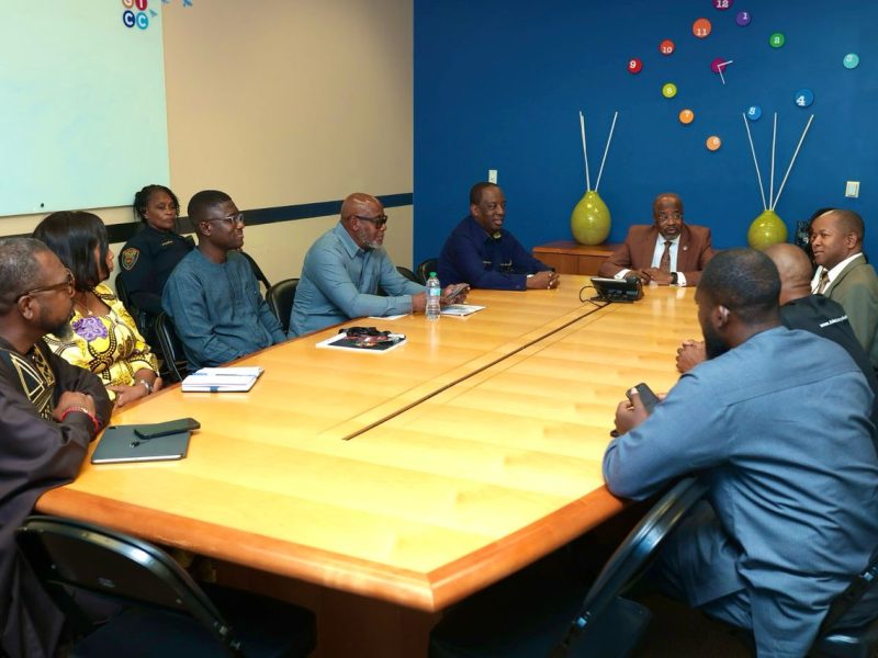 BIDEC led a roundtable dialogue for the KGL Group, Ghana Free Zone Authority and the Diaspora Affairs Director with the City Council of College Park, in Metro Atlanta,